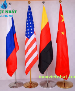 Cột Cờ Văn Phòng Cao 1,7-3m Inox 304 Việt Nhất