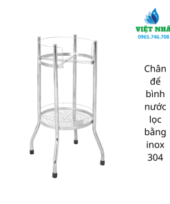 Chân để bình nước lọc bằng inox 201, inox 304 - Nội Thất Việt Nhất