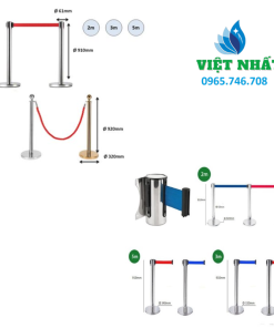CỘT CHẮN - TRỤ PHÂN CÁCH INOX VIỆT NHẤT