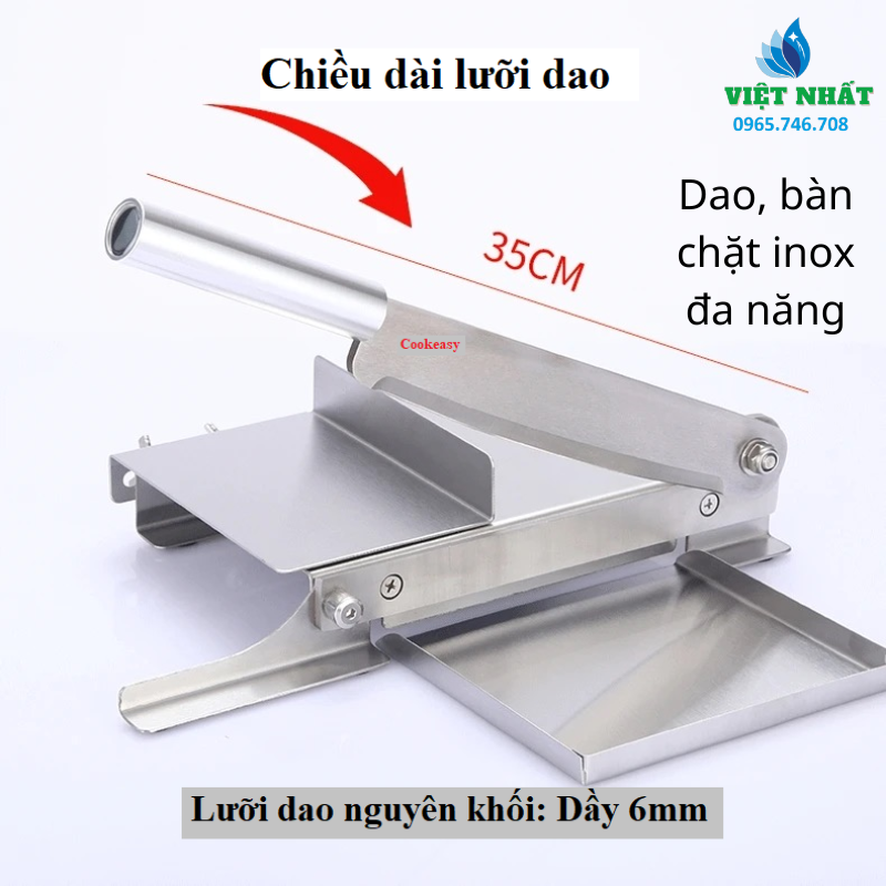 Dao và Bàn chặt Inox Việt Nhất đa năng tiện dụng - Ảnh 2