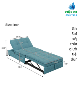 Alternative view of Ghế Sofa xếp thành giường tiện dụng - Nội Thất Việt Nhất