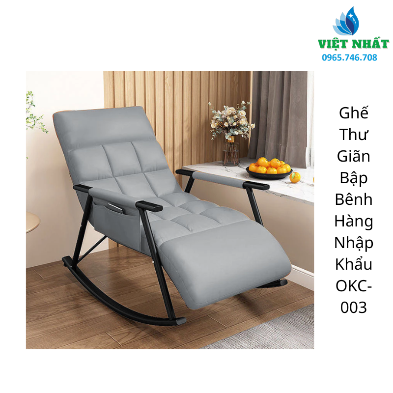 Ghế Thư Giãn Bập Bênh Hàng Nhập Khẩu OKC-003 - Ảnh 3