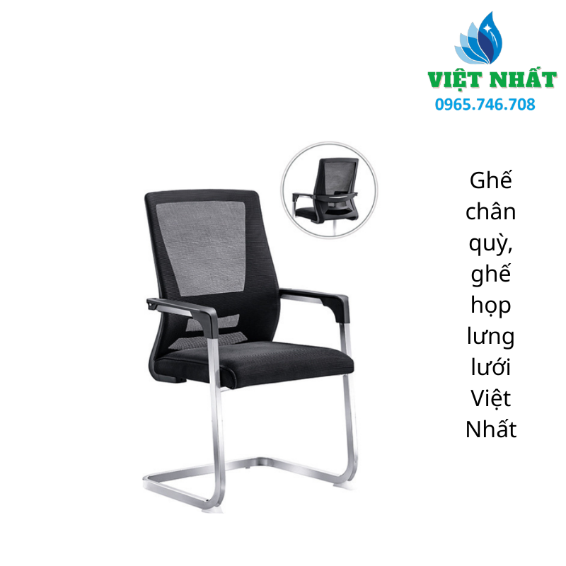 Ghế Chân Quỳ / Ghế Họp Lưng Lưới Giá Rẻ - Giải Pháp cho Văn phòng - Ảnh 3