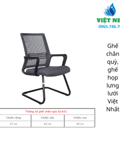 Ghế Chân Quỳ / Ghế Họp Lưng Lưới Giá Rẻ - Giải Pháp cho Văn phòng