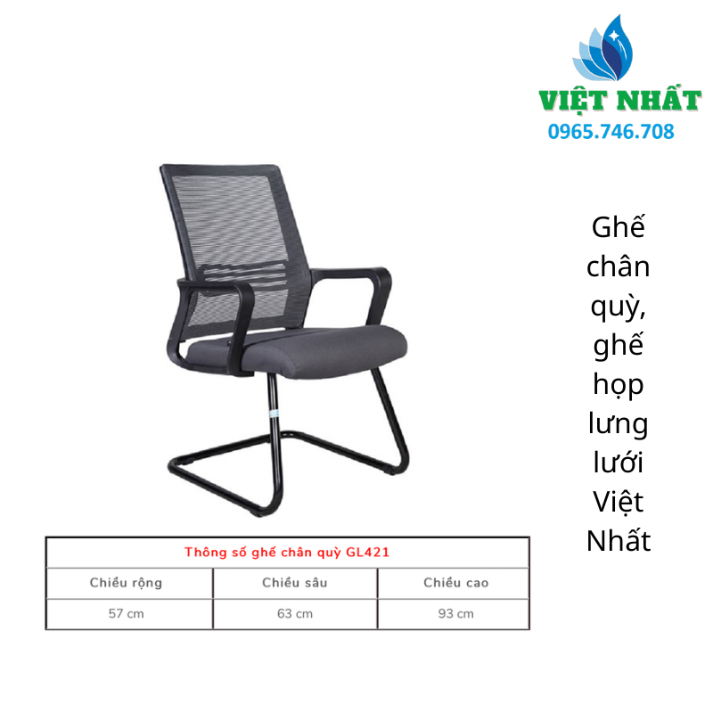 Ghế Chân Quỳ / Ghế Họp Lưng Lưới Giá Rẻ - Giải Pháp cho Văn phòng