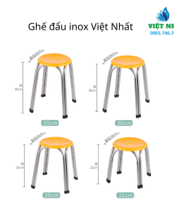 10 Ghế Đẩu Inox - Việt Nhất : Tiện dụng, nhiều lựa chọn