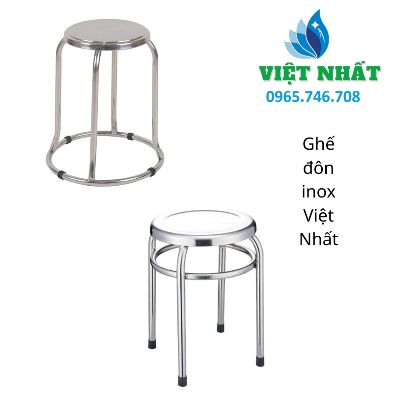 10 Ghế Đôn Inox - Việt Nhất : Tiện dụng, nhiều lựa chọn - Ảnh 2