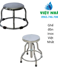 10 Ghế Đôn Inox - Việt Nhất : Tiện dụng, nhiều lựa chọn