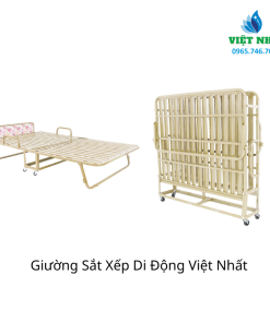 Giường Sắt Xếp Di Động Việt Nhất – Tiện Lợi, Bền Đẹp, Phù Hợp Mọi Không Gian