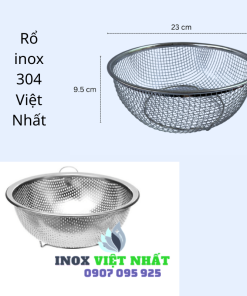 Alternative view of Rổ Inox 304 Inox Việt Nhất - Sự Lựa Chọn Hoàn Hảo Cho Bếp Nhà Bạn