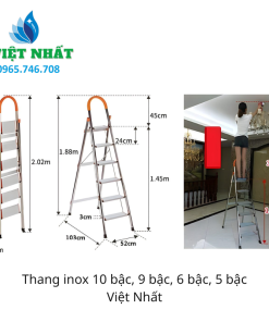 Alternative view of Thang Inox 5 Bậc - inox Việt Nhất