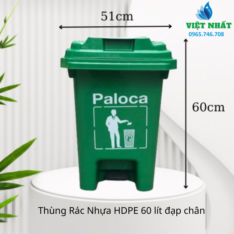 Thùng Rác Nhựa HDPE Giá Rẻ: Sản phẩm cần thiết cho mọi môi trường - Ảnh 2