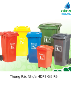 Thùng Rác Nhựa HDPE Giá Rẻ: Sản phẩm cần thiết cho mọi môi trường