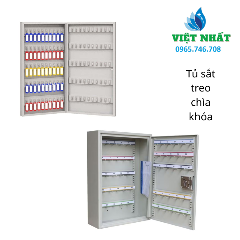 Tủ sắt treo chìa khóa - Nội Thất Việt Nhất - Ảnh 3