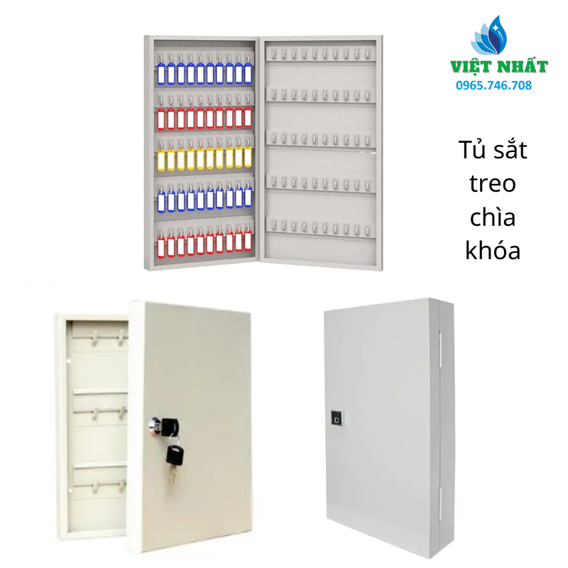 Tủ sắt treo chìa khóa - Nội Thất Việt Nhất - Ảnh 2