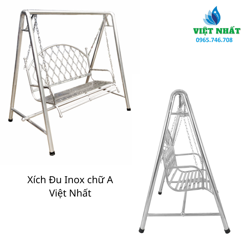 Xích Đu Inox chữ A Việt Nhất: Đẹp, Bền, Giá Tốt
