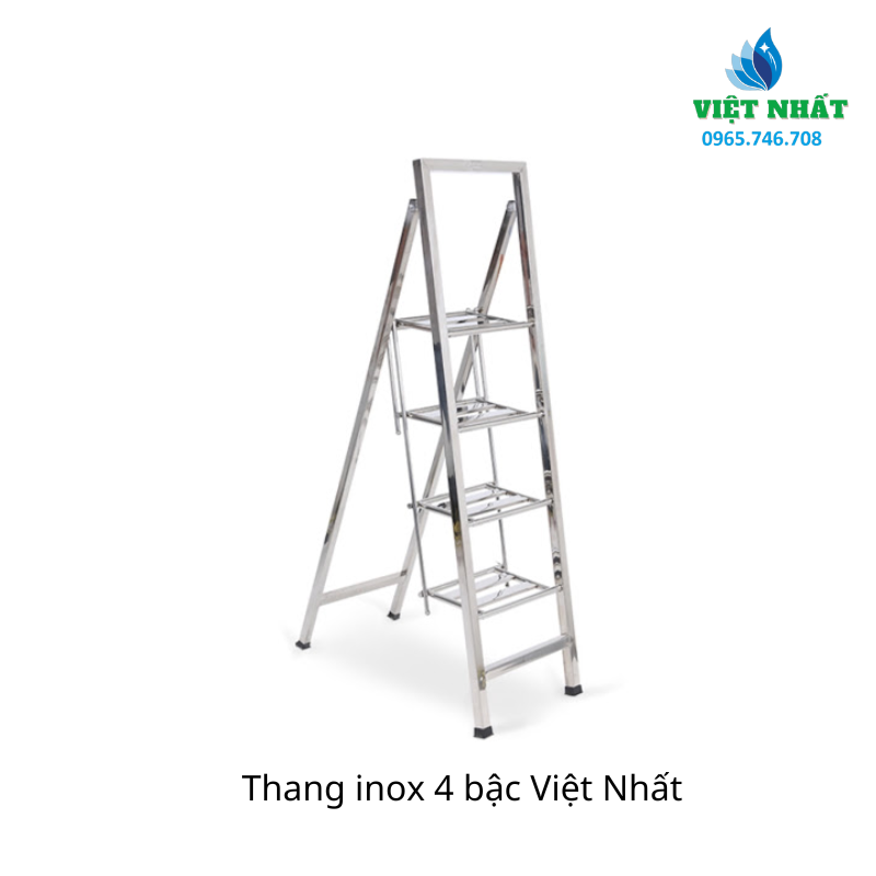 Thang Inox 4 Bậc - Inox Việt Nhất