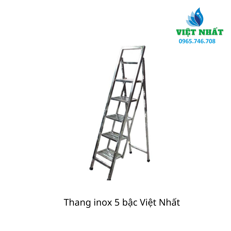 Thang Inox 5 Bậc - inox Việt Nhất