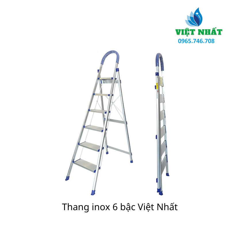 Thang Inox 6 Bậc - Inox Việt Nhất - Ảnh 3