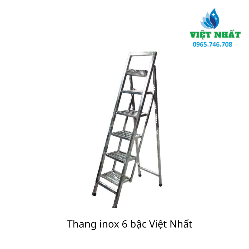 Thang Inox 6 Bậc - Inox Việt Nhất