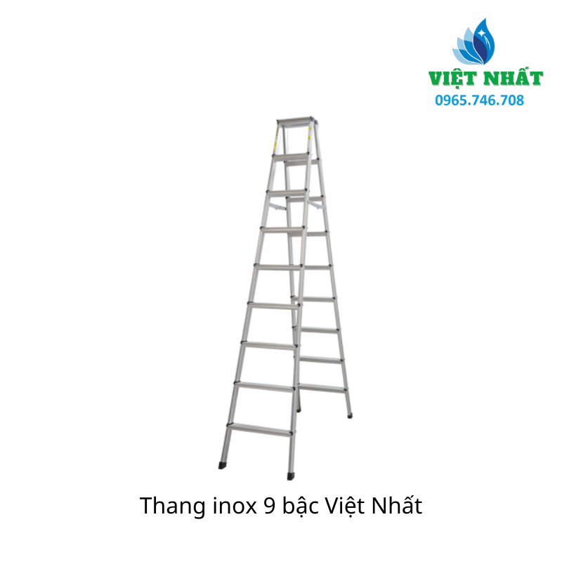 Thang Inox 9 Bậc - Inox Việt Nhất