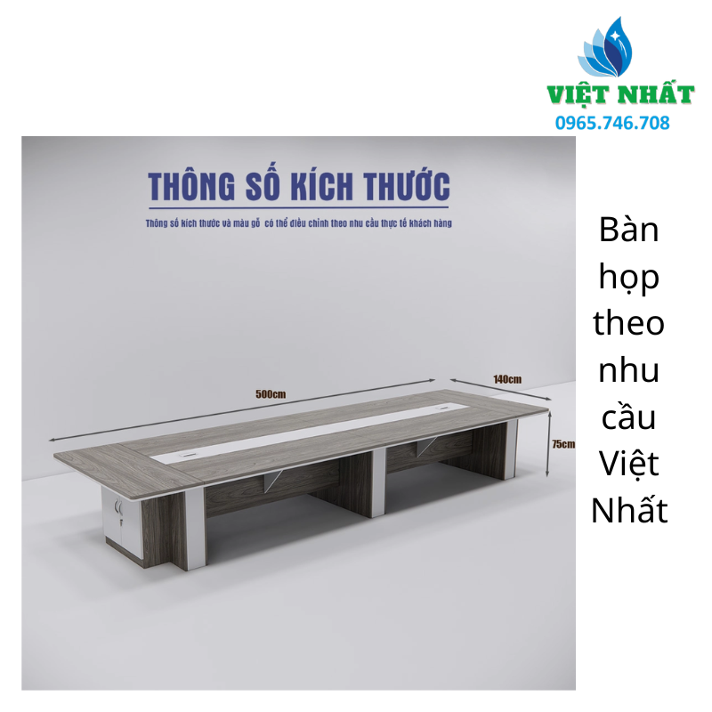 Bàn họp theo nhu cầu - Nội Thất Việt Nhất - Ảnh 2
