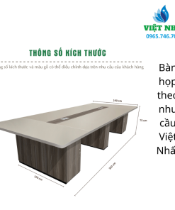 Bàn họp theo nhu cầu - Nội Thất Việt Nhất