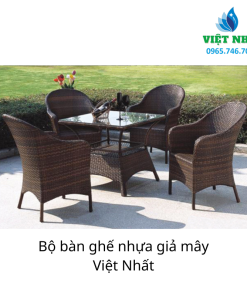 Alternative view of Bộ bàn ghế nhựa giả mây - Nội Thất Việt Nhất