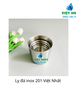 Alternative view of Ly đá inox 201 - Nội Thất Việt Nhất