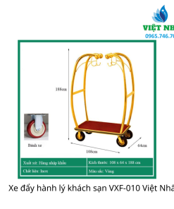 Alternative view of Xe đẩy hành lý khách sạn VXF-010 - Nội Thất Việt Nhất